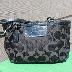 Black Coach tote